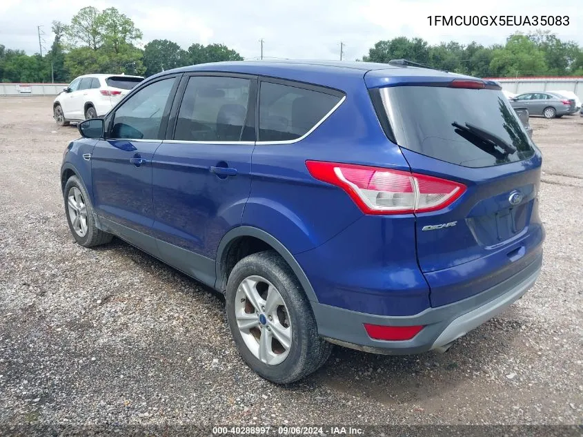 1FMCU0GX5EUA35083 2014 Ford Escape Se