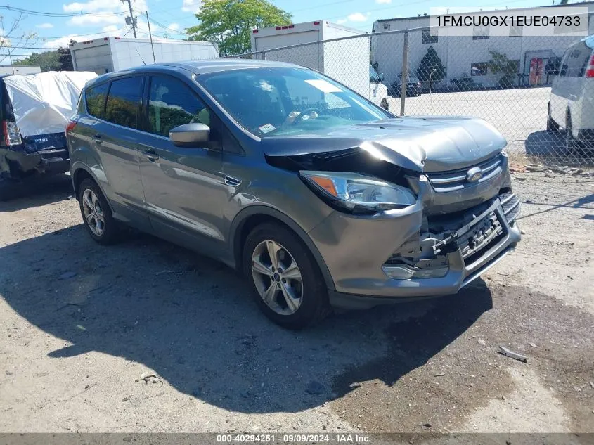 2014 Ford Escape Se VIN: 1FMCU0GX1EUE04733 Lot: 40294251