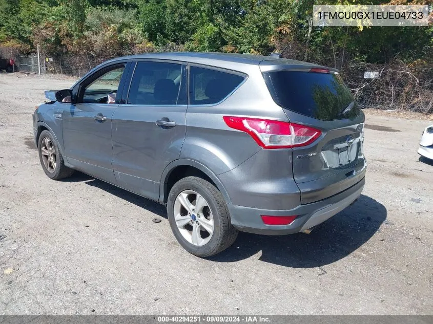 1FMCU0GX1EUE04733 2014 Ford Escape Se