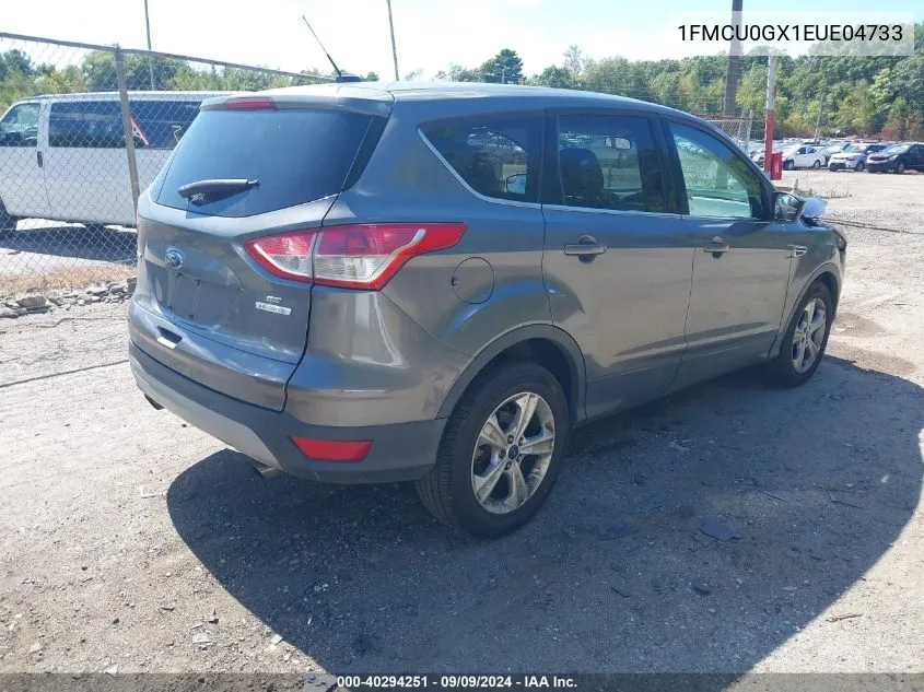 1FMCU0GX1EUE04733 2014 Ford Escape Se