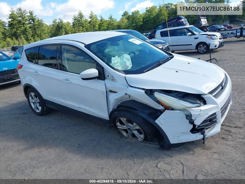 2014 Ford Escape Se VIN: 1FMCU9GX7EUC86188 Lot: 40294816