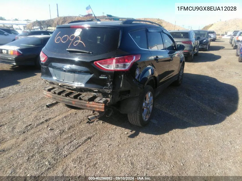 2014 Ford Escape Se VIN: 1FMCU9GX8EUA12028 Lot: 40296092