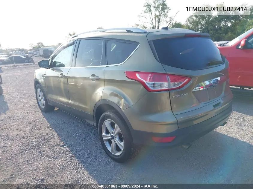 2014 Ford Escape Titanium VIN: 1FMCU0JX1EUB27414 Lot: 40301863