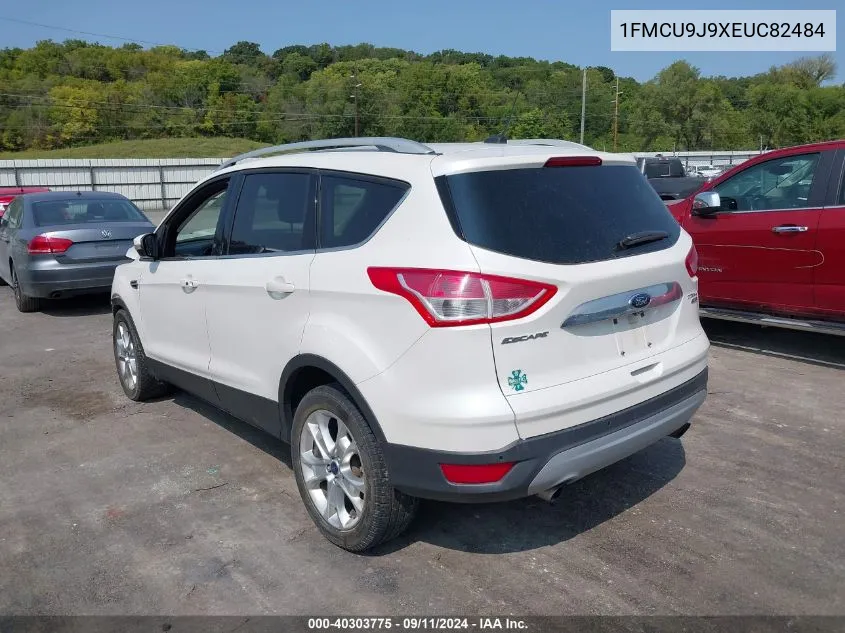 1FMCU9J9XEUC82484 2014 Ford Escape Titanium