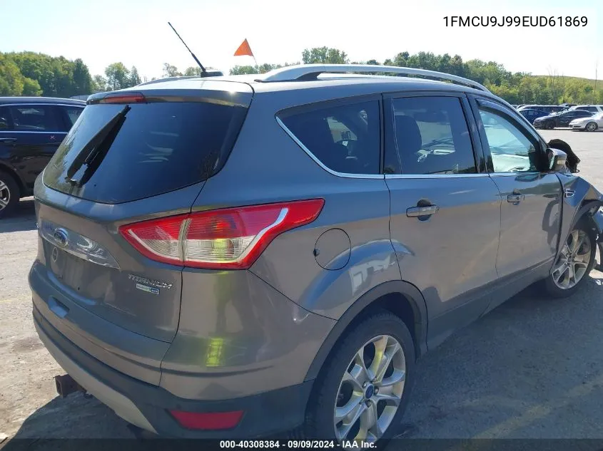 2014 Ford Escape Titanium VIN: 1FMCU9J99EUD61869 Lot: 40308384