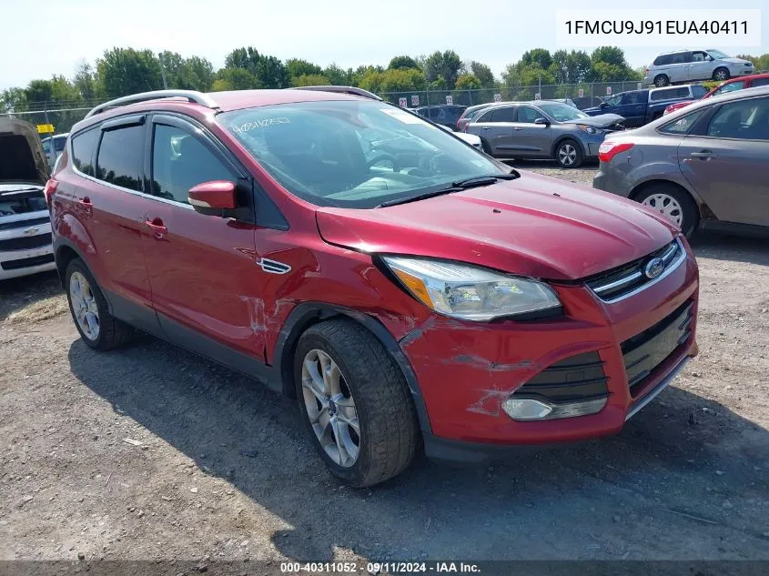 2014 Ford Escape Titanium VIN: 1FMCU9J91EUA40411 Lot: 40311052