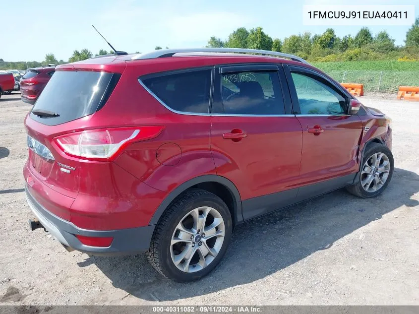 1FMCU9J91EUA40411 2014 Ford Escape Titanium