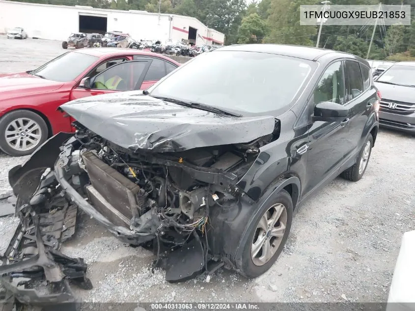 2014 Ford Escape Se VIN: 1FMCU0GX9EUB21853 Lot: 40313063