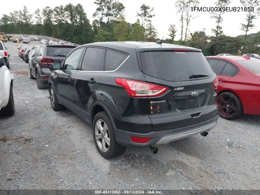 2014 Ford Escape Se VIN: 1FMCU0GX9EUB21853 Lot: 40313063