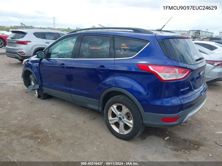 2014 Ford Escape Se VIN: 1FMCU9G97EUC24629 Lot: 40316437