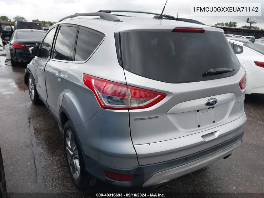 1FMCU0GXXEUA71142 2014 Ford Escape Se