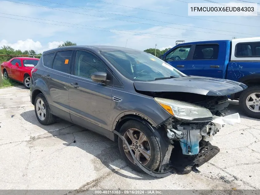 2014 Ford Escape Se VIN: 1FMCU0GX6EUD84303 Lot: 40318383