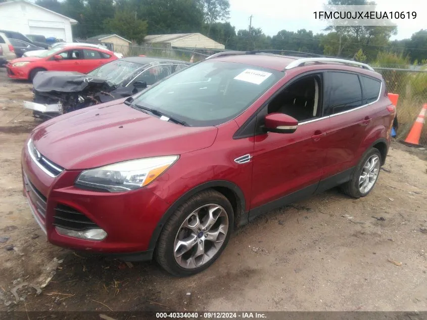 1FMCU0JX4EUA10619 2014 Ford Escape Titanium