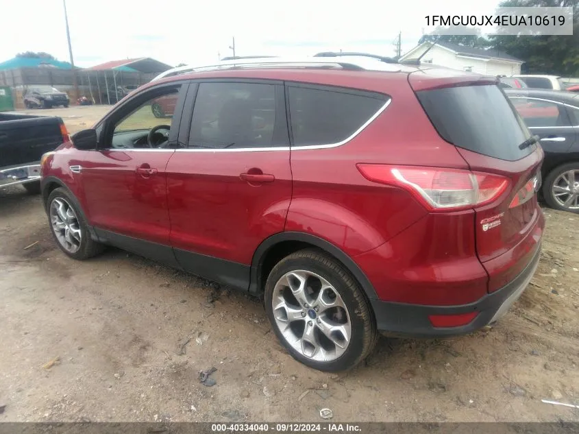 1FMCU0JX4EUA10619 2014 Ford Escape Titanium