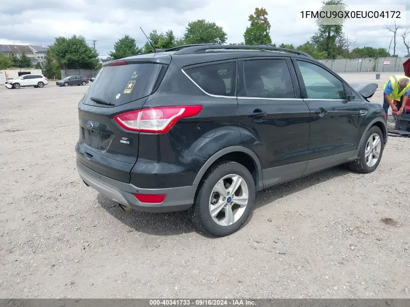 2014 Ford Escape Se VIN: 1FMCU9GX0EUC04172 Lot: 40341733