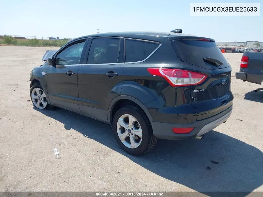 1FMCU0GX3EUE25633 2014 Ford Escape Se