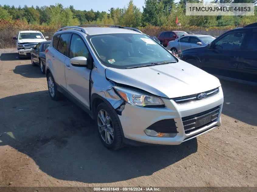 2014 Ford Escape Titanium VIN: 1FMCU9J94EUE44853 Lot: 40351649