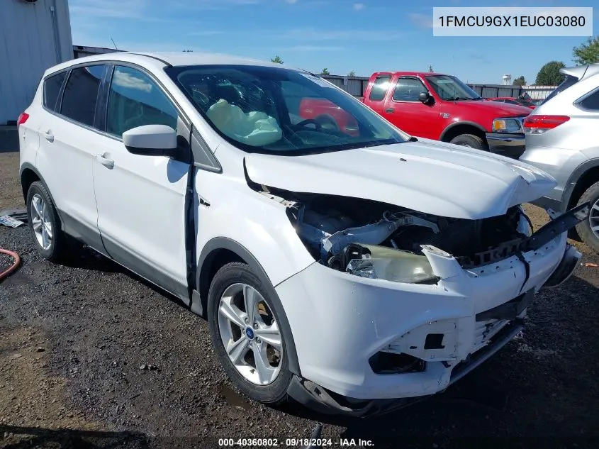 2014 Ford Escape Se VIN: 1FMCU9GX1EUC03080 Lot: 40360802