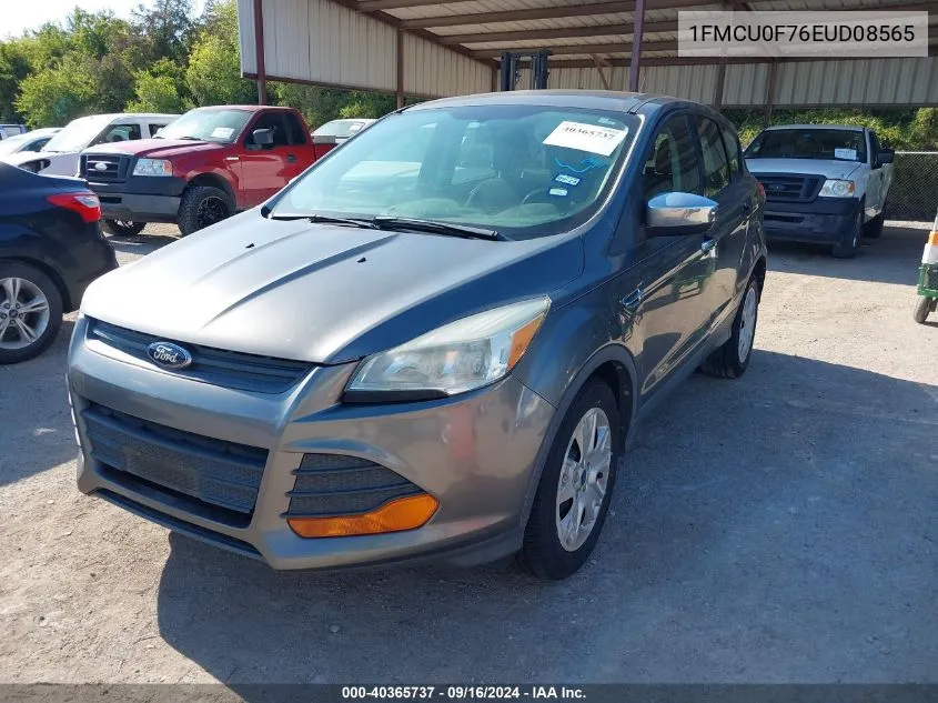 2014 Ford Escape S VIN: 1FMCU0F76EUD08565 Lot: 40365737