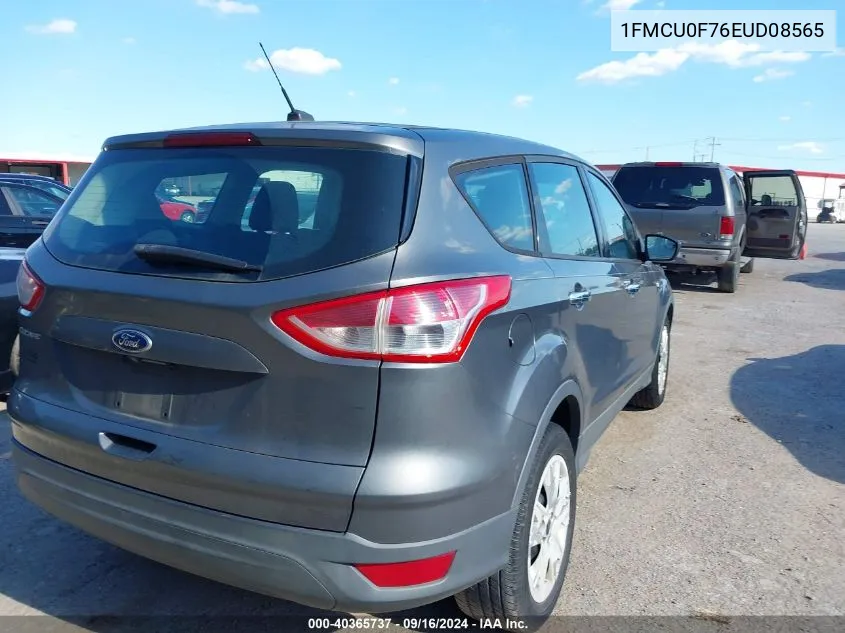 2014 Ford Escape S VIN: 1FMCU0F76EUD08565 Lot: 40365737