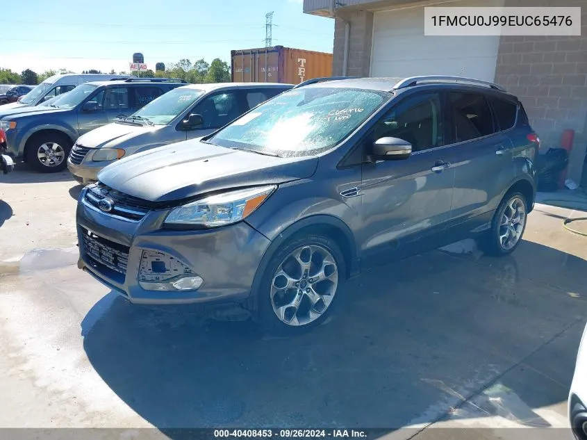 2014 Ford Escape Titanium VIN: 1FMCU0J99EUC65476 Lot: 40408453