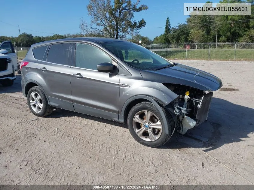 2014 Ford Escape Se VIN: 1FMCU0GX9EUB55601 Lot: 40507799