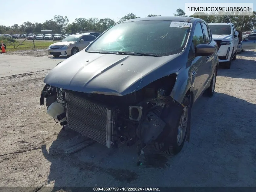 2014 Ford Escape Se VIN: 1FMCU0GX9EUB55601 Lot: 40507799