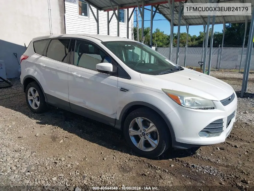 2014 Ford Escape Se VIN: 1FMCU0GX3EUB24179 Lot: 40544548