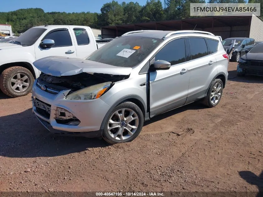 2014 Ford Escape Titanium VIN: 1FMCU0J94EVA85466 Lot: 40547105