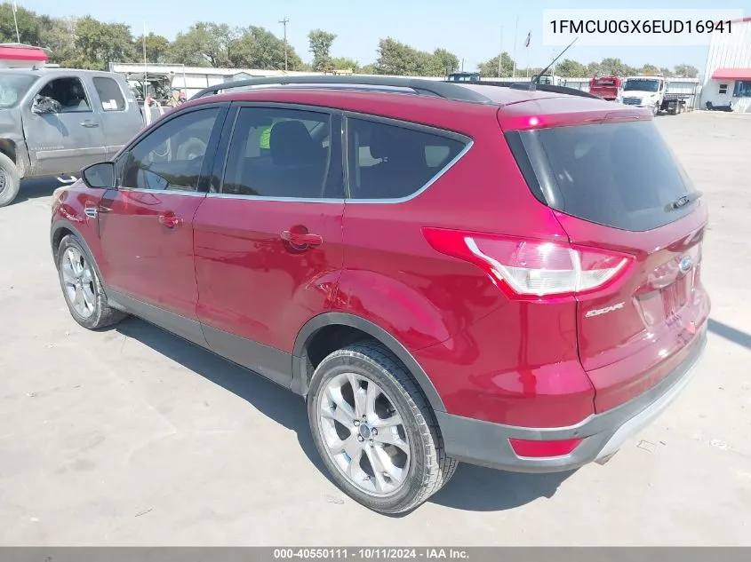 2014 Ford Escape Se VIN: 1FMCU0GX6EUD16941 Lot: 40550111