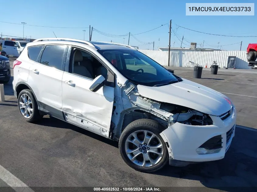 2014 Ford Escape Titanium VIN: 1FMCU9JX4EUC33733 Lot: 40552532