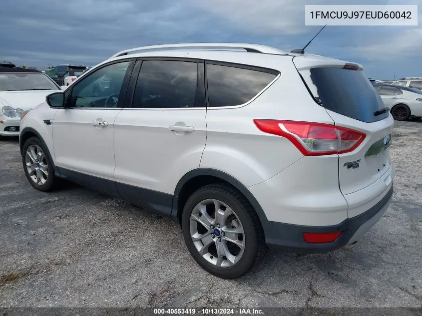 2014 Ford Escape Titanium VIN: 1FMCU9J97EUD60042 Lot: 40553419