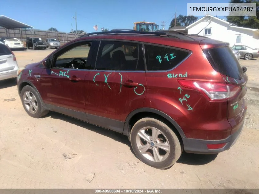 1FMCU9GXXEUA34287 2014 Ford Escape Se