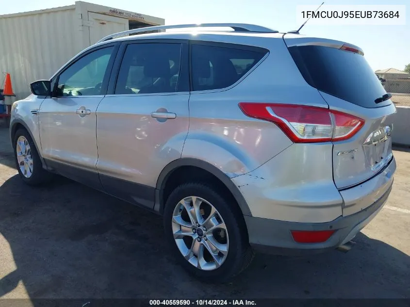 2014 Ford Escape Titanium VIN: 1FMCU0J95EUB73684 Lot: 40559590