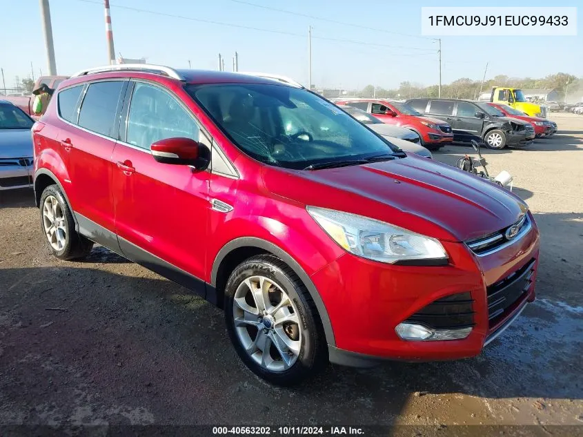 2014 Ford Escape Titanium VIN: 1FMCU9J91EUC99433 Lot: 40563202