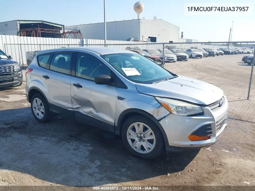 2014 Ford Escape S VIN: 1FMCU0F74EUA37957 Lot: 40563572