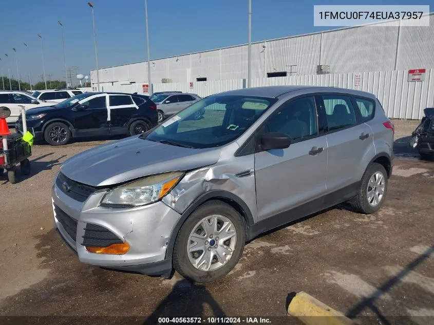 1FMCU0F74EUA37957 2014 Ford Escape S