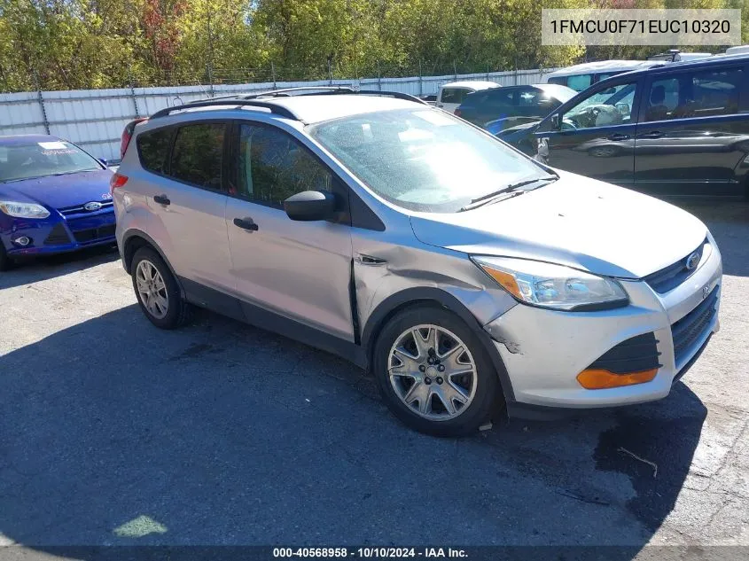 2014 Ford Escape S VIN: 1FMCU0F71EUC10320 Lot: 40568958