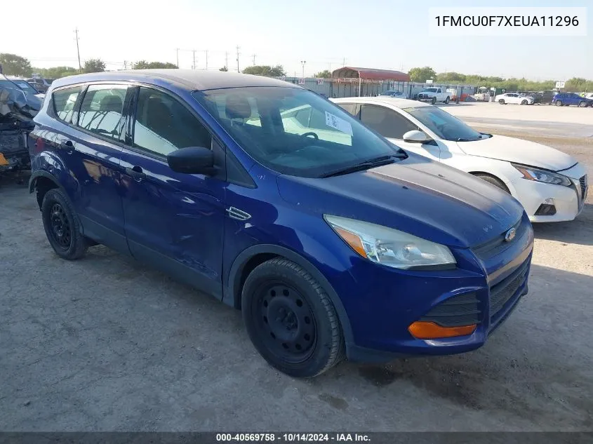 1FMCU0F7XEUA11296 2014 Ford Escape S