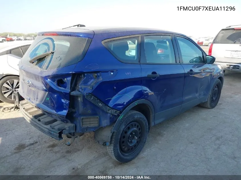 1FMCU0F7XEUA11296 2014 Ford Escape S