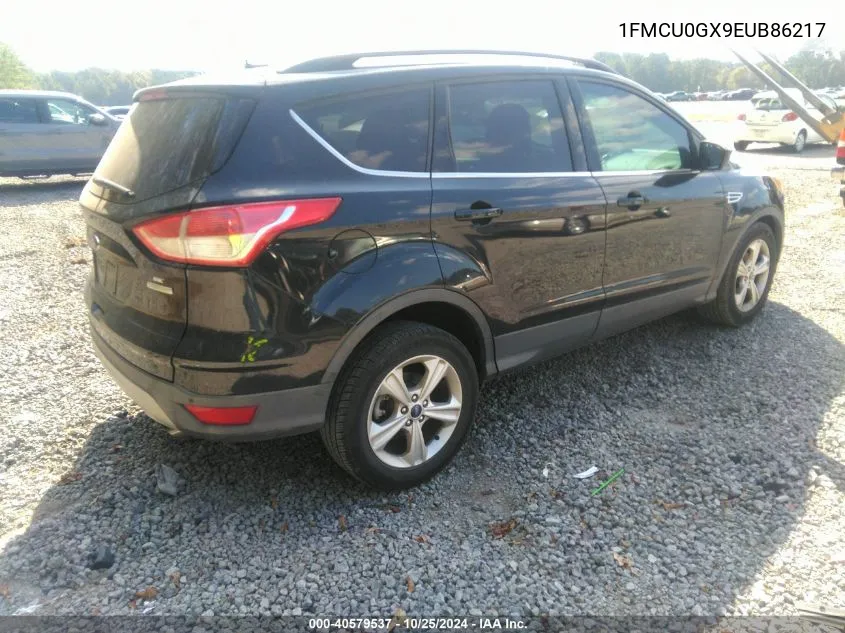 2014 Ford Escape Se VIN: 1FMCU0GX9EUB86217 Lot: 40579537