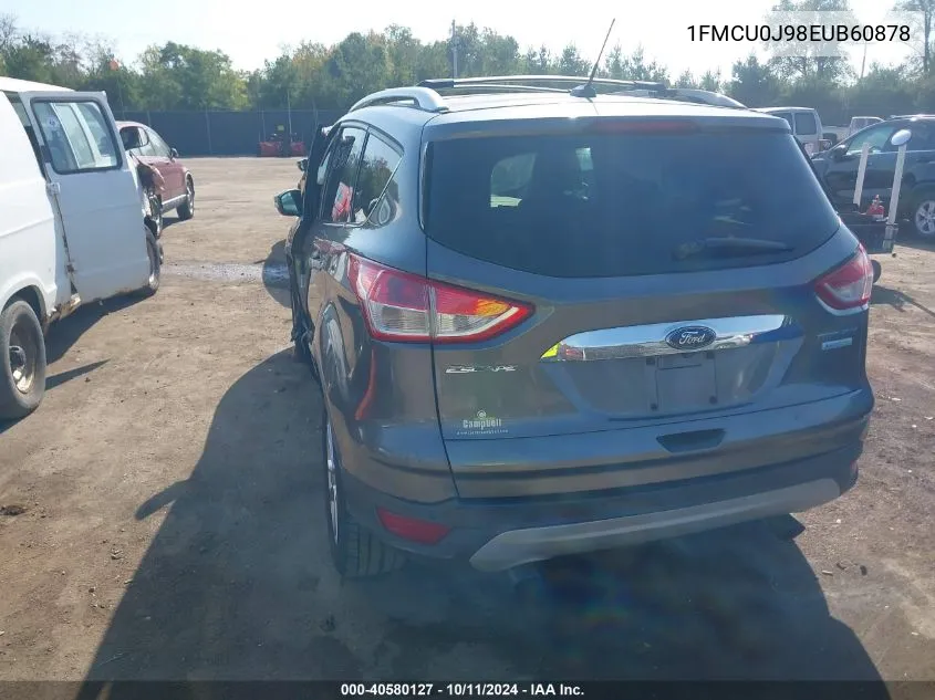 2014 Ford Escape Titanium VIN: 1FMCU0J98EUB60878 Lot: 40580127