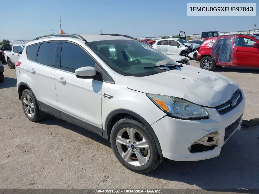 2014 Ford Escape Se VIN: 1FMCU0G9XEUB97843 Lot: 40591537