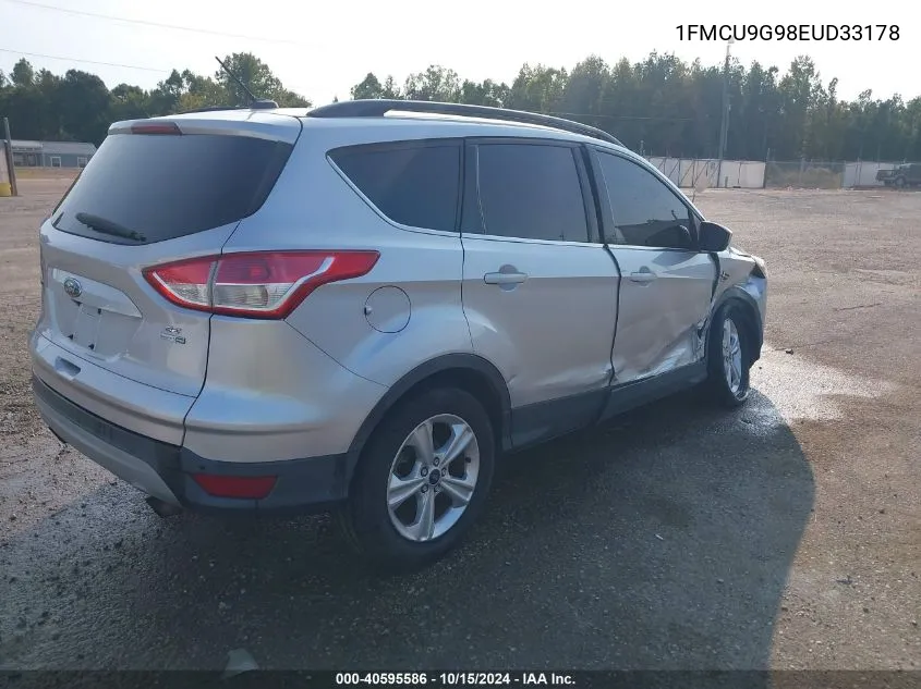 2014 Ford Escape Se VIN: 1FMCU9G98EUD33178 Lot: 40595586