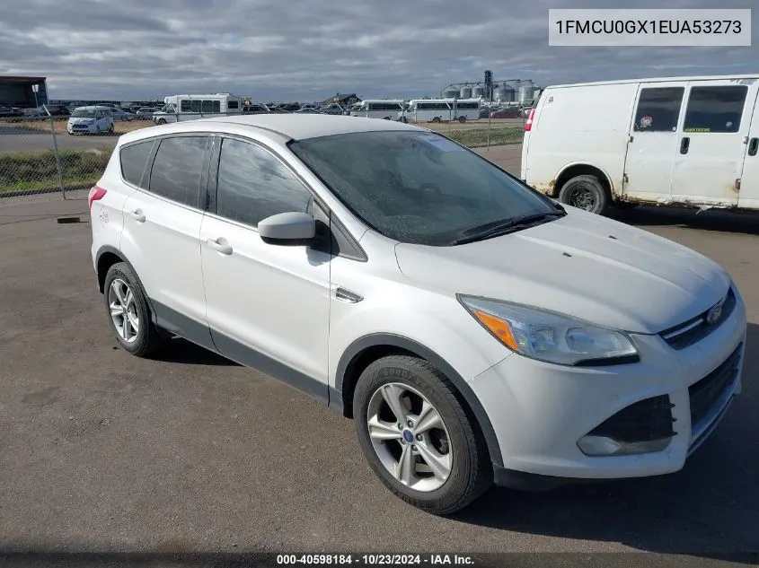 2014 Ford Escape Se VIN: 1FMCU0GX1EUA53273 Lot: 40598184