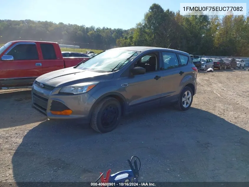 2014 Ford Escape S VIN: 1FMCU0F75EUC77082 Lot: 40600901