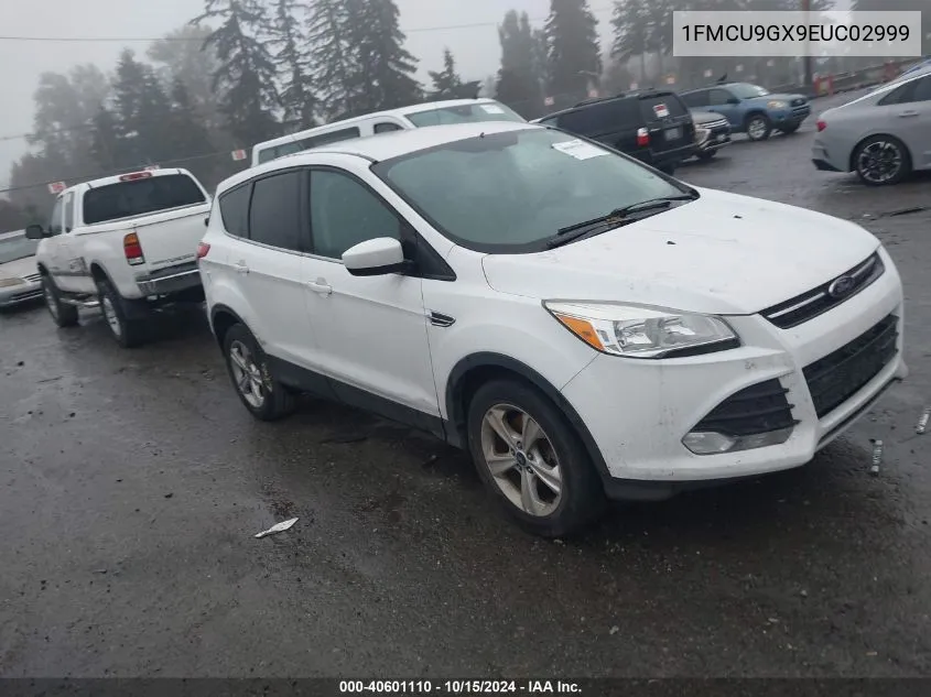 2014 Ford Escape Se VIN: 1FMCU9GX9EUC02999 Lot: 40601110