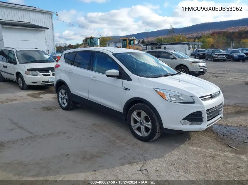 2014 Ford Escape Se VIN: 1FMCU9GX0EUB53062 Lot: 40602450