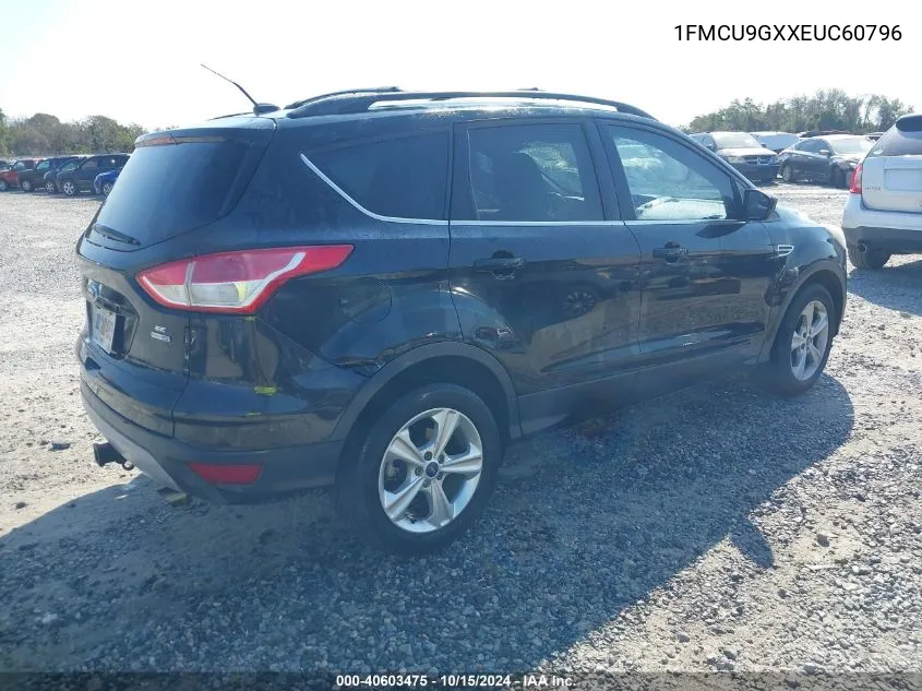 1FMCU9GXXEUC60796 2014 Ford Escape Se