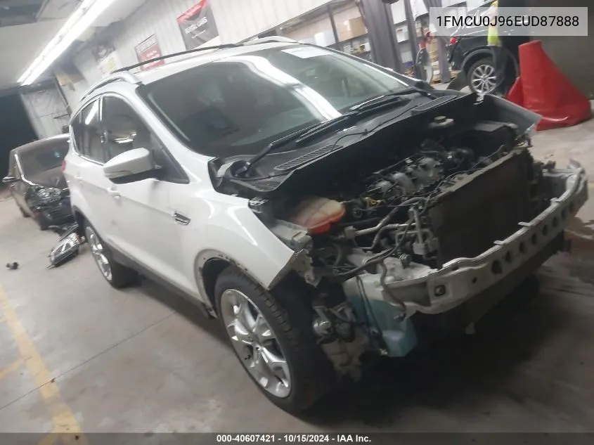 2014 Ford Escape Titanium VIN: 1FMCU0J96EUD87888 Lot: 40607421